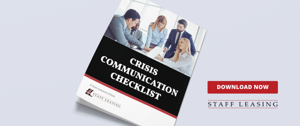 crisis communication plan checklist download preview image